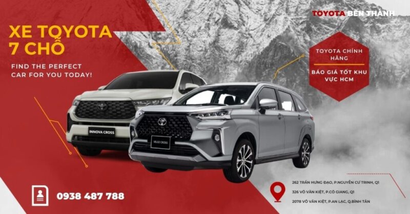 Cập Nhật Bảng Giá Xe Ô Tô 7 Chỗ Mới Nhất 2024 | Top Các Dòng Xe 7 Chỗ Đáng Mua Nhất