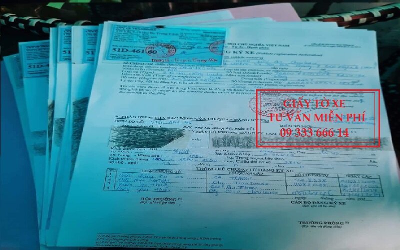 Rút hồ sơ gốc xe ô tô (nếu xe khác tỉnh/thành phố)